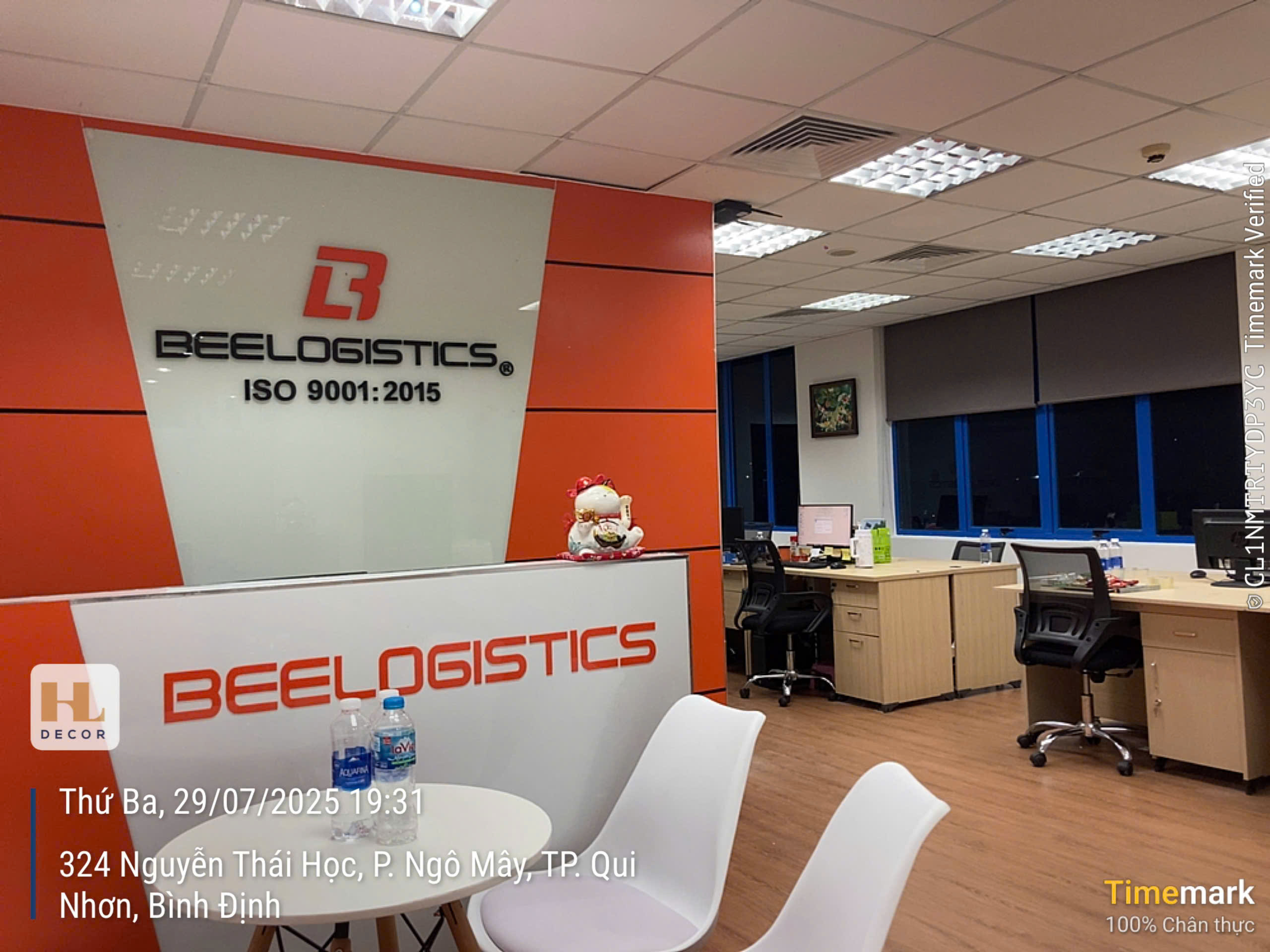 VĂN PHÒNG BEELOGISTICS tại QUY NHƠN 